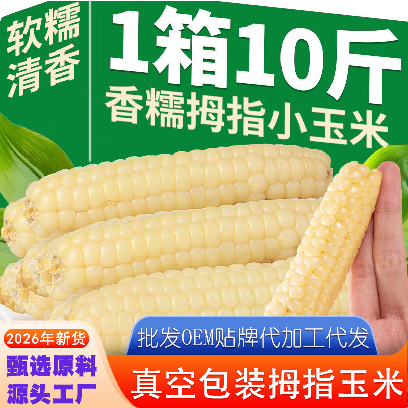云南特产拇指玉米展示图