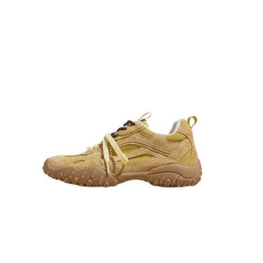 7cm Inner Height Training Shoes Women's 2025 Spring and Summer New Forrest Gump Shoes Thick Sole Retro All-match Casual sneaker