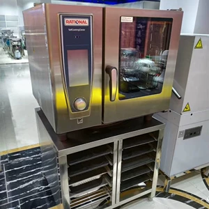 Rational German Lexin SCC WE-61/6 Блюдо многофункциональное паровая печь Электрическое отопление SCC61 Сенсорный экран
