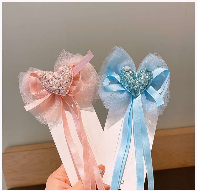 Cute Bow Knot Cloth Patchwork Hair Clip 1 Piece display picture 1