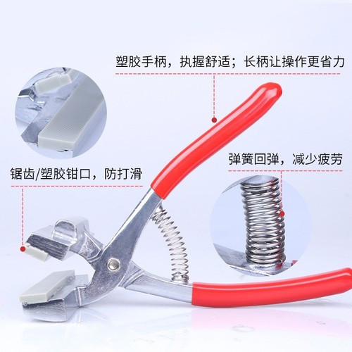 Zhongsheng Painting Materials Oil Canvas Manual Nail Gun Oil Painting Clamps Oil Painting Frame Metal Canvas Clamps Frame