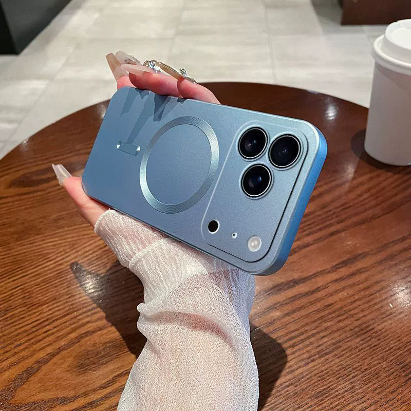 iPhone17PROMAX液态硅胶磁吸手机壳适用苹果16带镜头膜防摔保护套|undefined