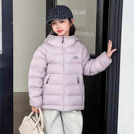 女童棉衣外套冬季2026新款儿童超好看洋气薄棉棉服女孩韩版潮冬装