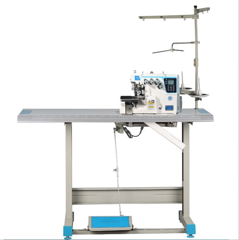 JK-EX al por mayor de alta velocidad ordenador overlock Máquina automática integrada máquina de coser industrial máquina de coser hogar