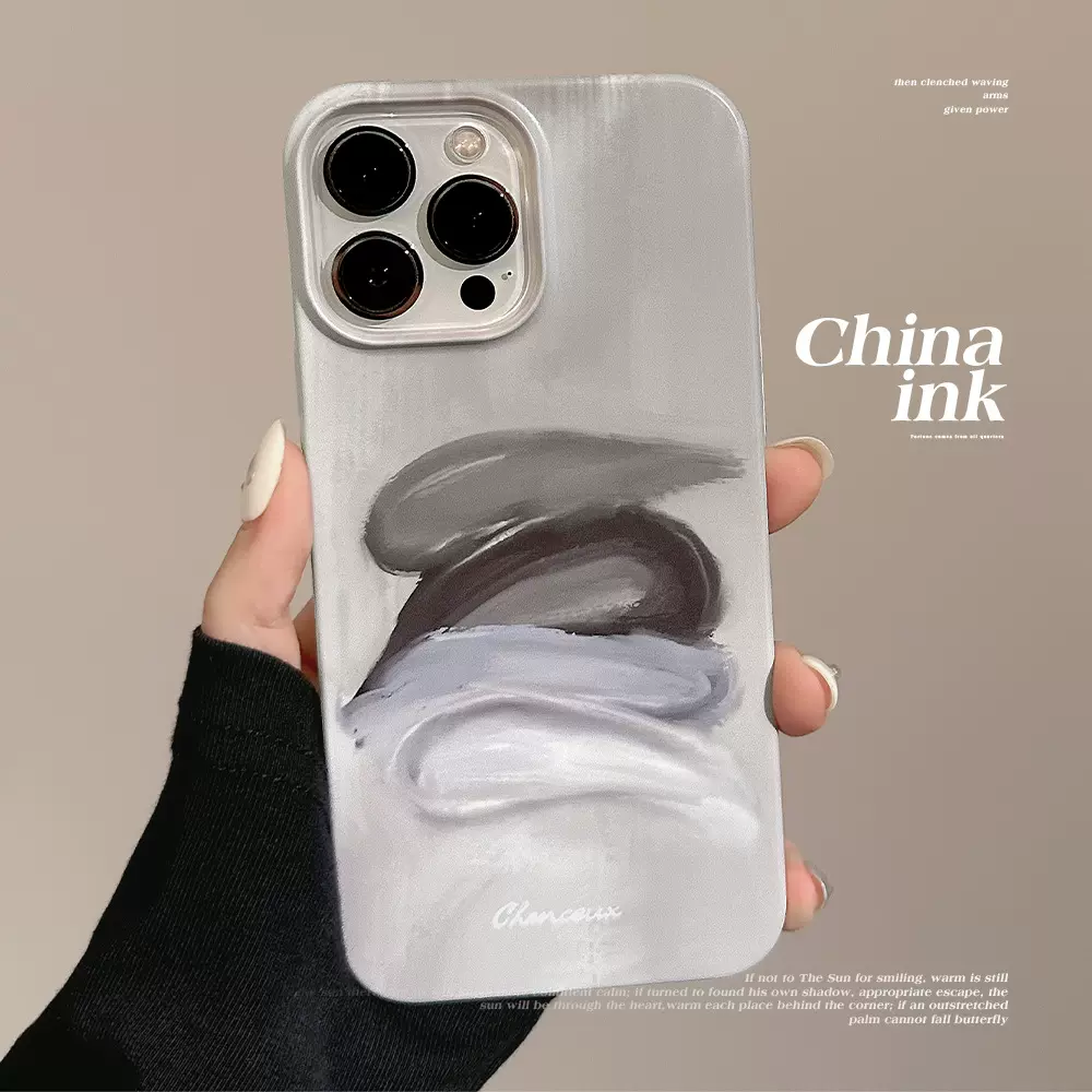 高级感ins油画颜料17promax苹果15手机壳iPhone16适用11复古X菲林