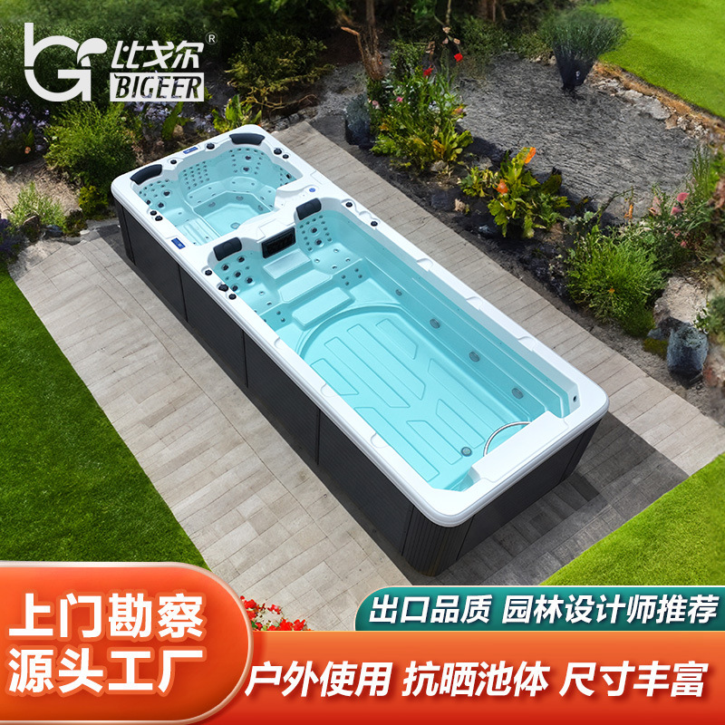indoor customized Limit Pool major thickening small-scale villa Gym intelligence constant temperature Acrylic Swimming Pool