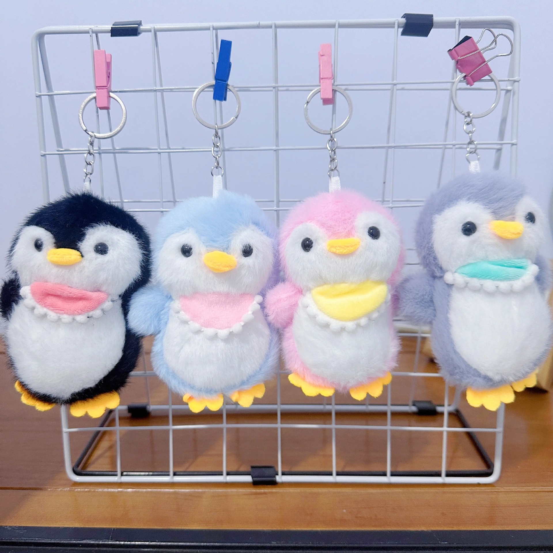 Cuatro pulgadas muñeca de peluche pequeño colgante muñeca llavero muñeca mochila colgante juguete de peluche regalo