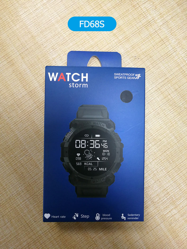 Y56 Smart Bracelet, FD68S smart bracelet, round screen, color screen, heart rate, blood pressure monitor, step music, weather and sports bracelet full figure