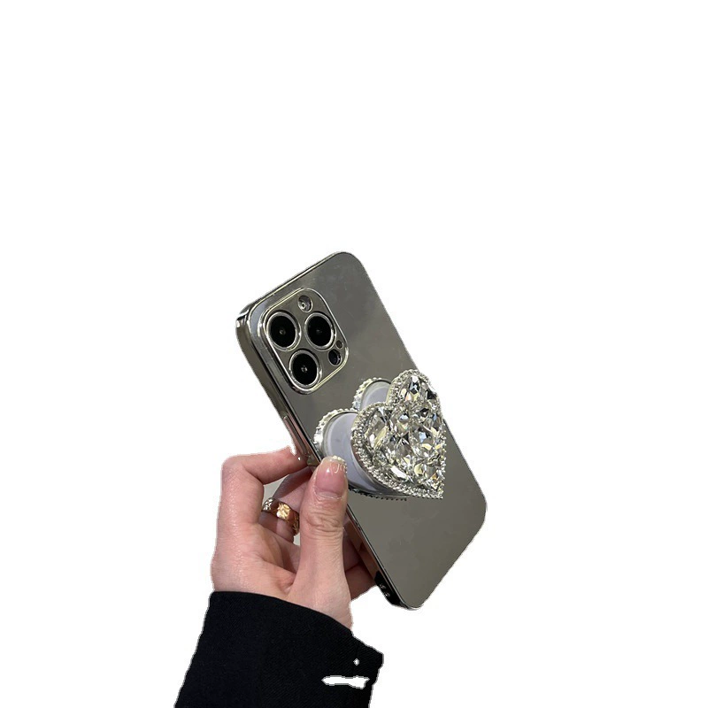 Apple, трубка, совместим с iPhone 14, чехол для телефона, зеркальный эффект, 14promax, iphone