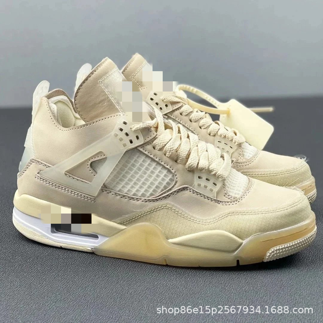 Zapatillas de Baloncesto Deportivas AJ4, Cuero y Caucho, Transpirable y Antideslizante, para Deporte y Ocio