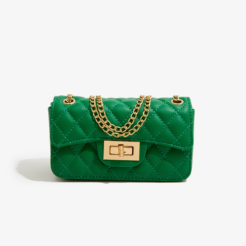 Women's Crossbody Small Square Bag In Pu Leather Fashion Handbag_voghion.com