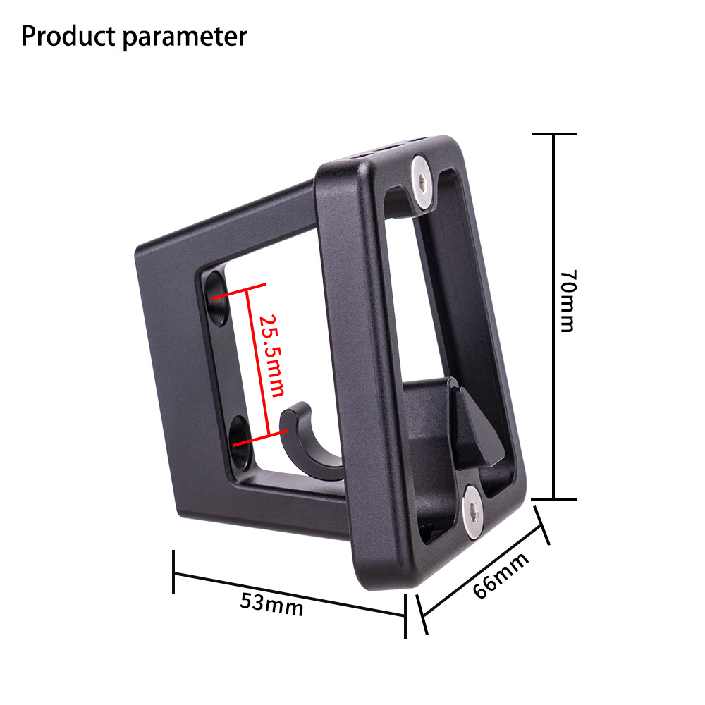 ZTTO Bicicleta plegable estante delantero soporte de montaje nariz de cerdo tela pequeña bolsa delantera soporte Front Carrier