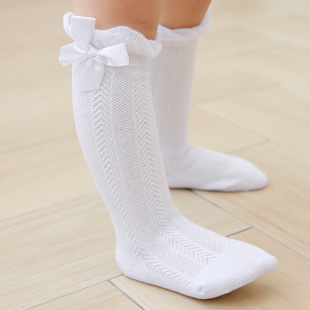 Baby knee-length socks 2 boneless hand-s...