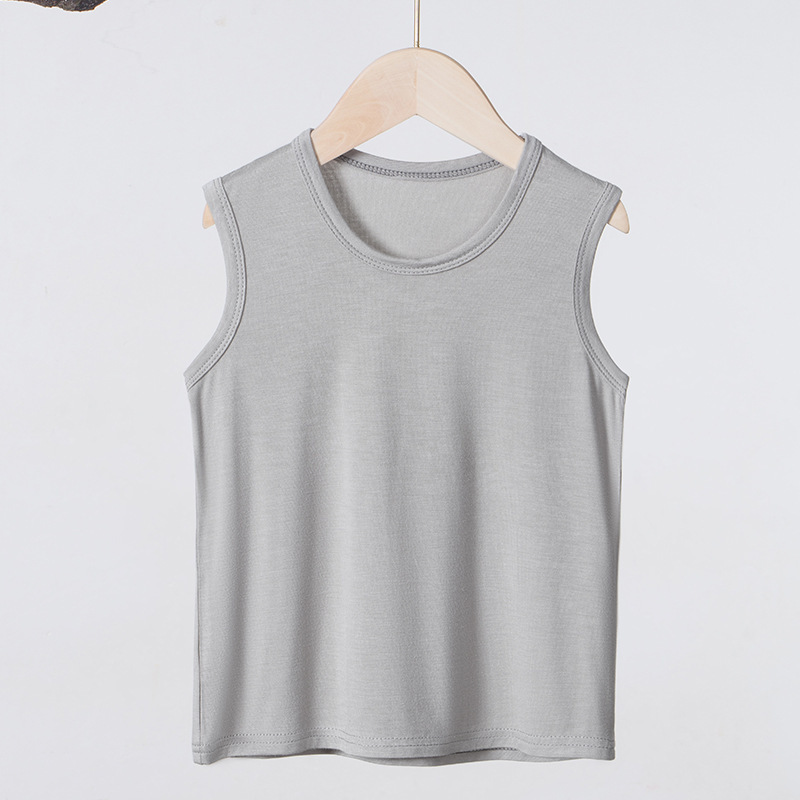 Le-plain vest) gray