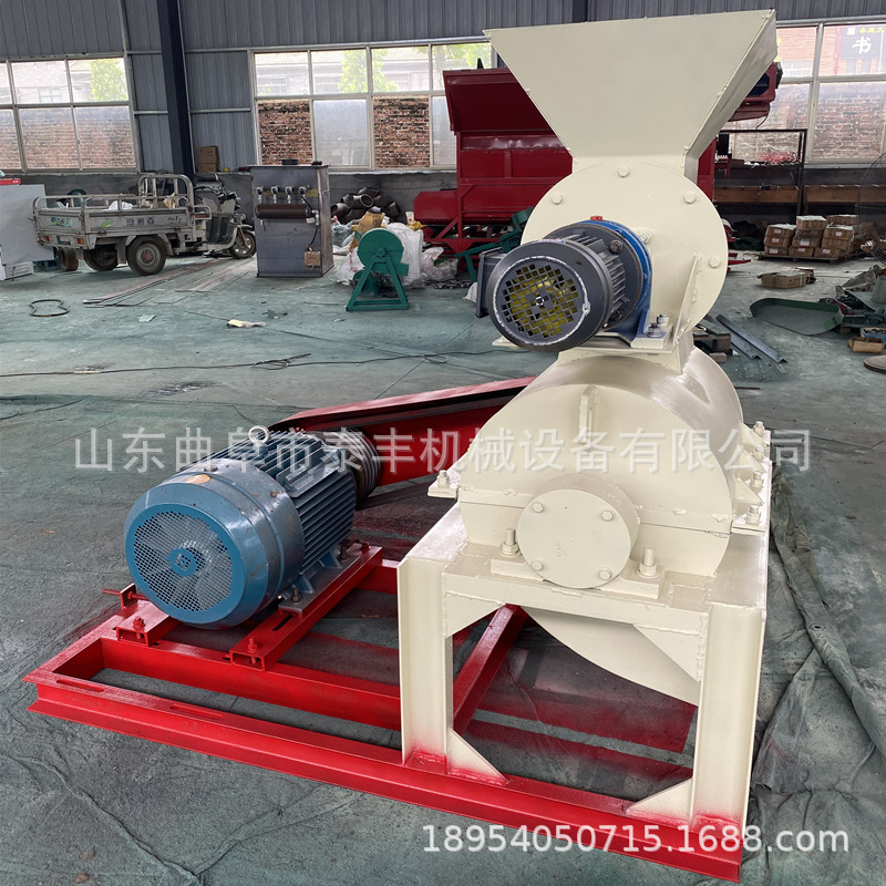 锤片式糠醛渣打散粉碎机 高湿酒糟粉碎机 中药果壳枣核磨粉机
