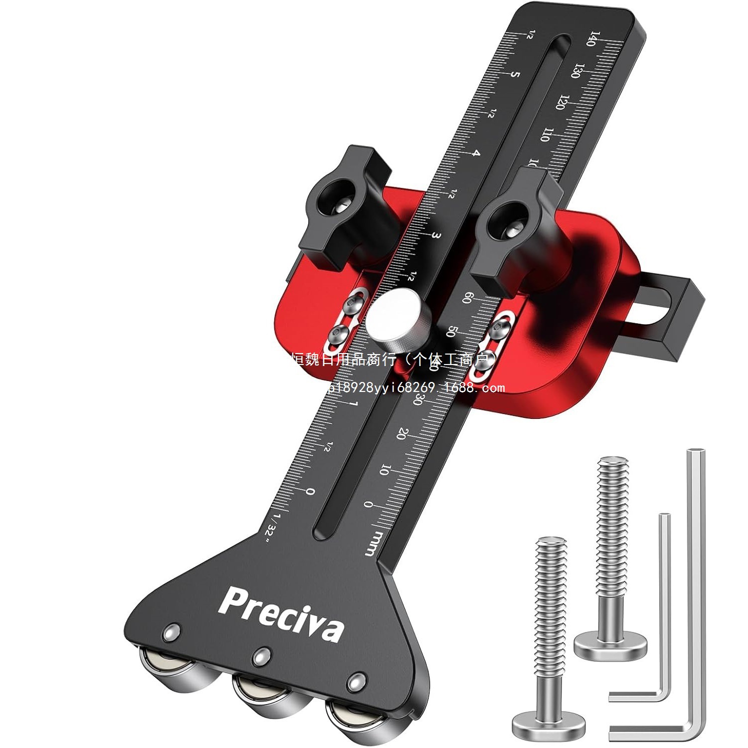 切割定位器倒装滚轮切割薄板切割定位器木工工作台家用