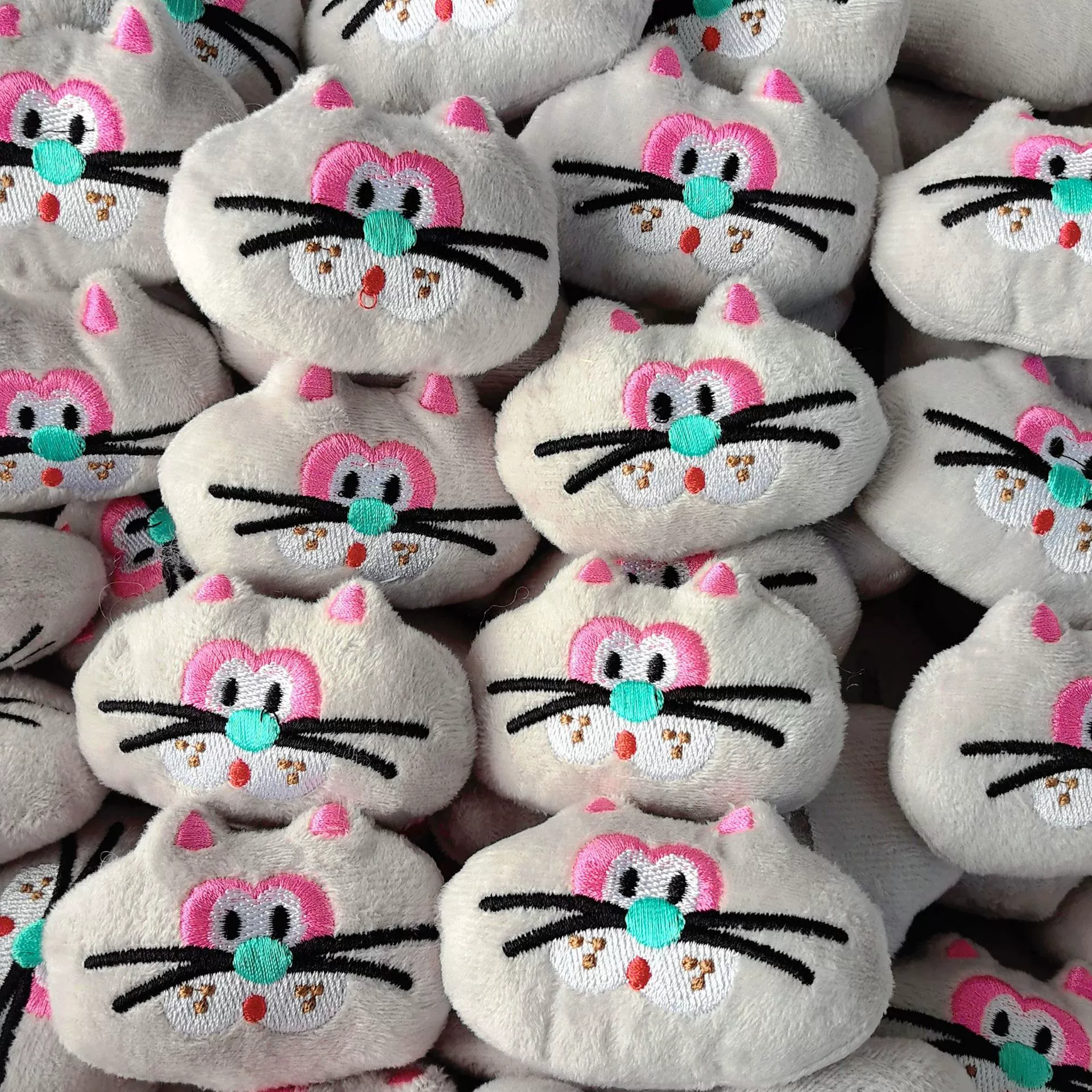 Длиннобородатый котенок мультфильм чучела животных DIY аксессуары декоративные аксессуары для шапки аксессуары для одежды носки аксессуары для волос