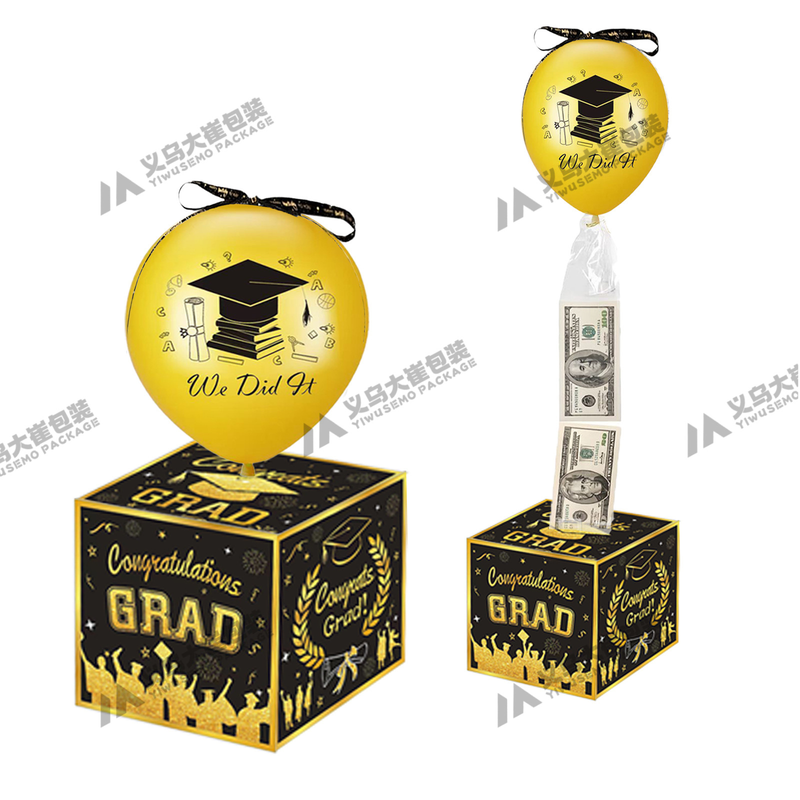 졸업식 저금통 (골드.풍선풍) 08