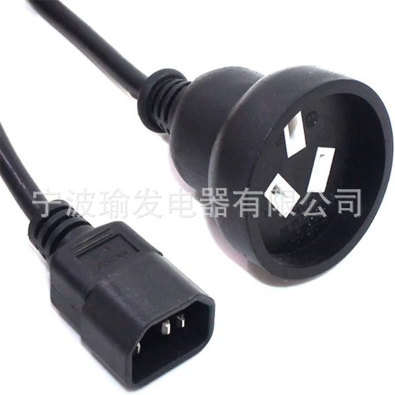 厂家供应SAA 电源延长线 3 脚母头澳大利亚插座