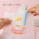 Cute Cartoon Rabbit File Bag Student Multifunctional Transparent Storage File Bag Examination Office Ring Zipper Bag