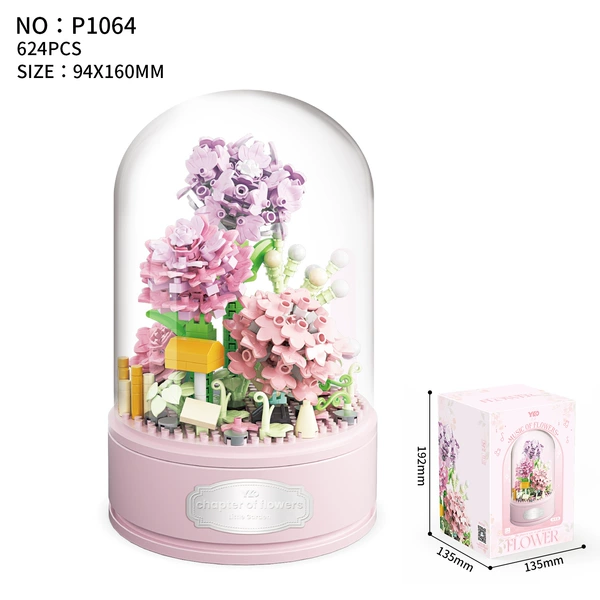 Rotating music music box, P1064