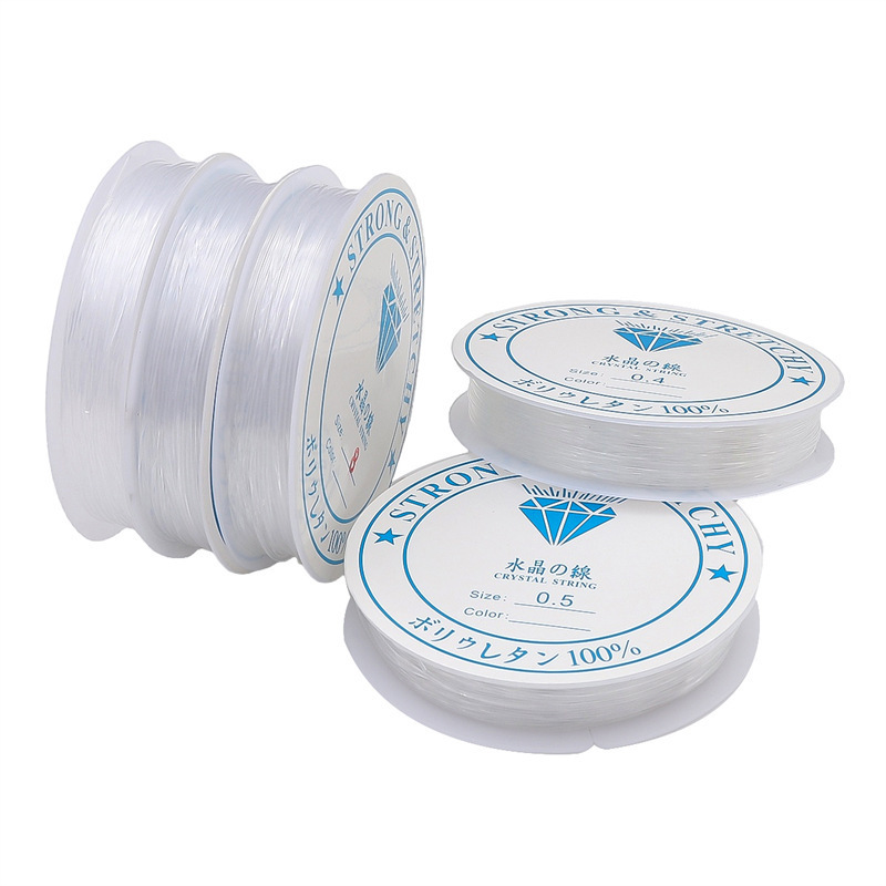 Transparent line handmade line crystal fishing line non-elastic fishing line DIY beaded material accessories manufacturers wholesale