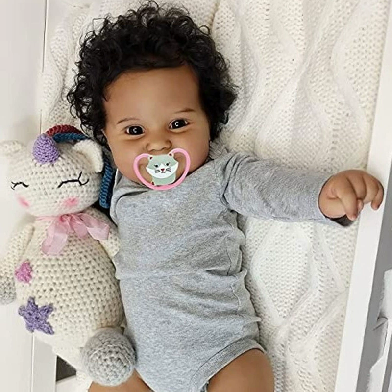 Realistic reborn doll plastic, washable, 50 cm, Amazon, for import