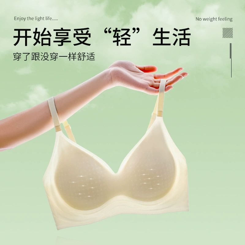 Ultra thin breathable underwear, wireless bra, push up bra