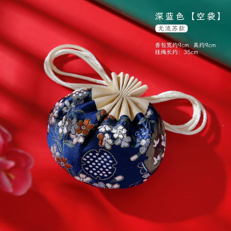 Bolsa vacía, bolso de impresión bordado antiguo, colgante de carro, bolso de mosquitos, festival del dragón, bolso de moda nacional