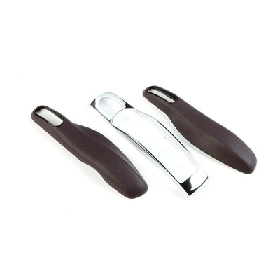 Leather Key Case Car key bag - raspberry-purple-old-style-genuine-leather-key-case