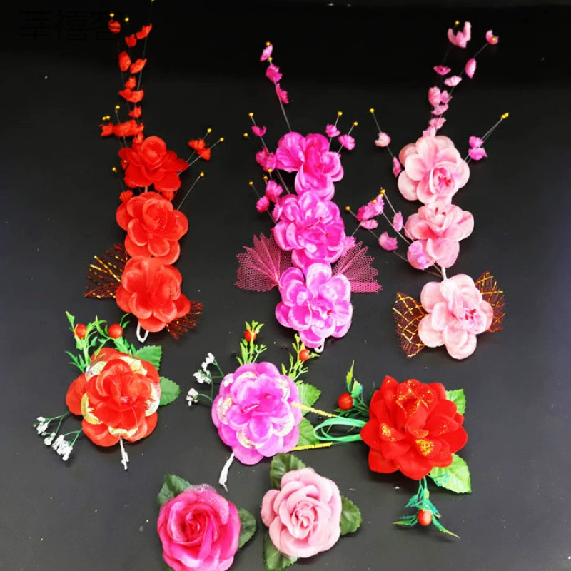 Сценическое выступление Цветочный национальный стиль дикий головной убор Гуйчжоу Гуанси Юньнань Мяо