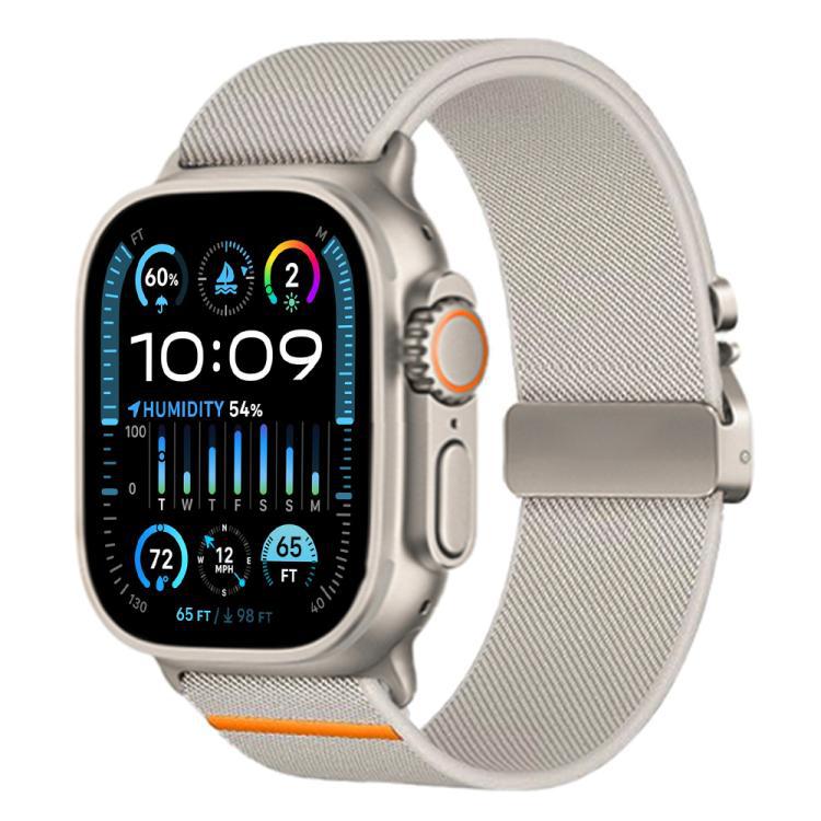 xDfind Stretch Nylon Paracaídas para Apple Watch 42 - 49mm