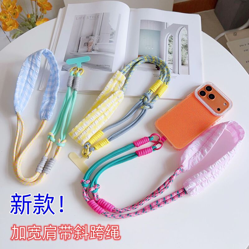 Suitable for Phone Cases, Camera Bags, Crossbody Straps, Widened Shoulder Straps, Comfortable and Versatile Long Lanyard, Fashionable Three-In-One Suitable for Phone Cases, Camera Bags, Crossbody Straps, Widened Shoulder Straps, Comfortable and Versatile Long Lanyard, Fashionable Three-In-One