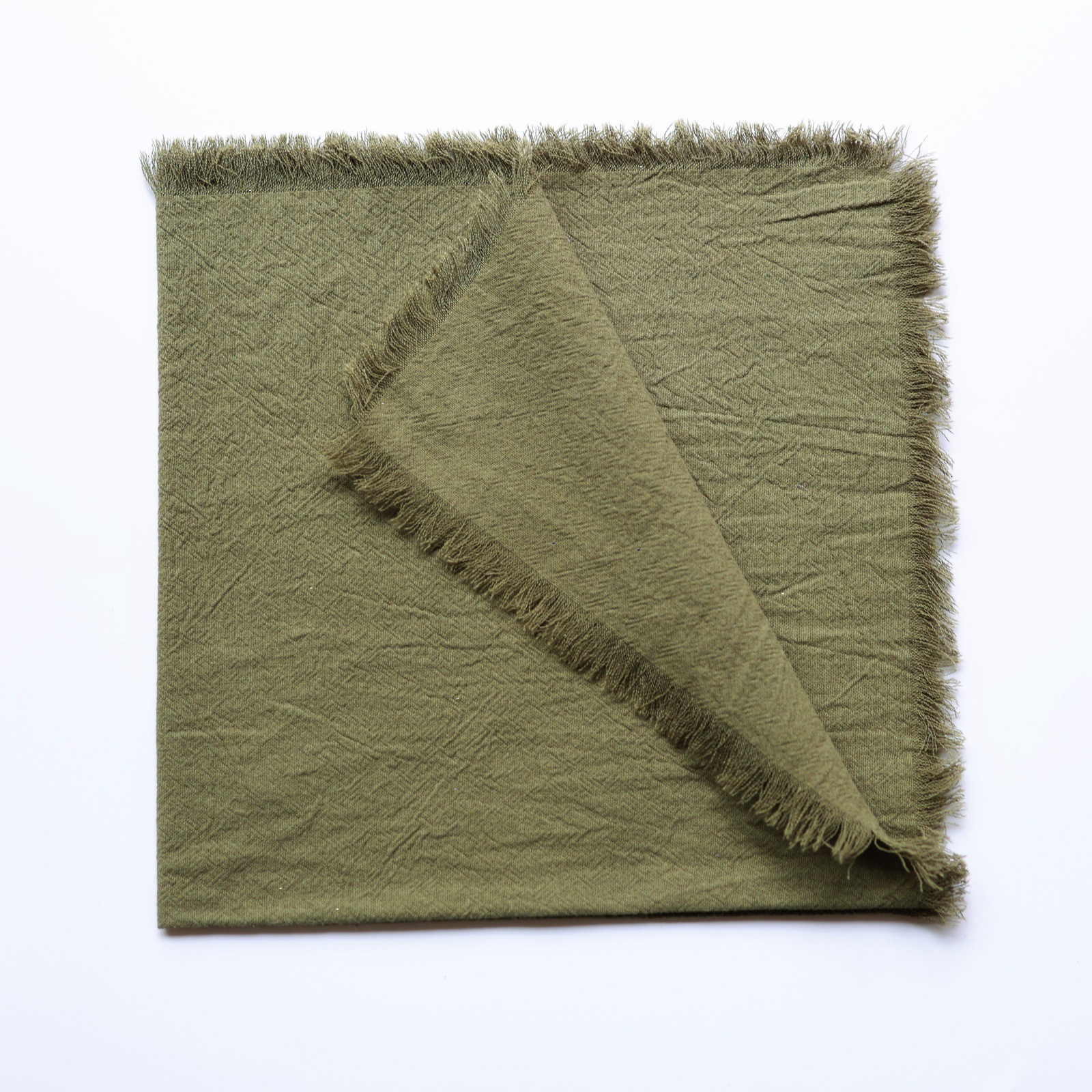 Tejora de servillas bordadas de peluche, tela de algodón, decoración de mesa de comedor, almohadilla simple, toalla de té transfronteriza, toalla cuadrada