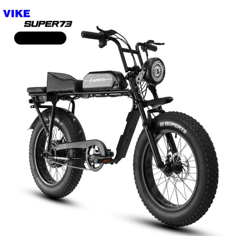 SUPER73 star with S1 mountain electric snow moped off-road wide tire retro electric bicycle