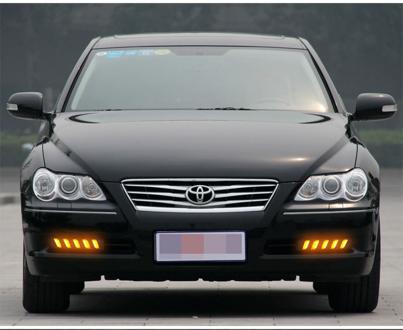 Suitable for Toyota 05-09 Old Reiz Models, Reiz Modified Special Led Front Bumper Daytime Running Lights