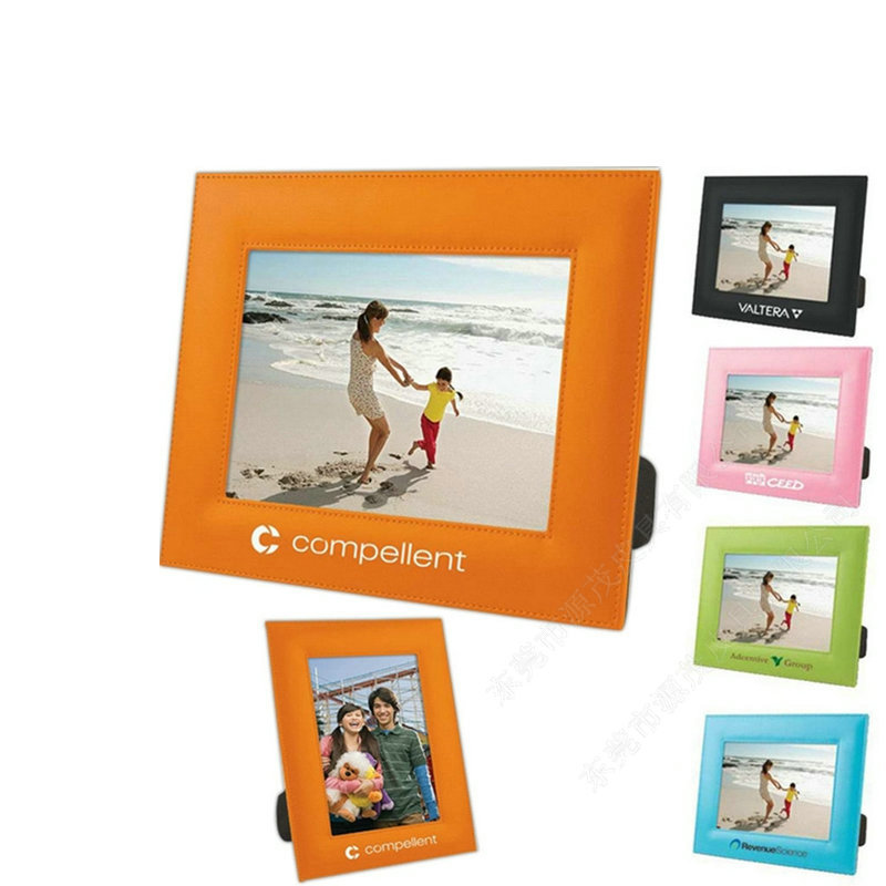 婚纱影楼皮质相框 玄关摆件5X7寸PU仿皮相框定制创意折叠相框