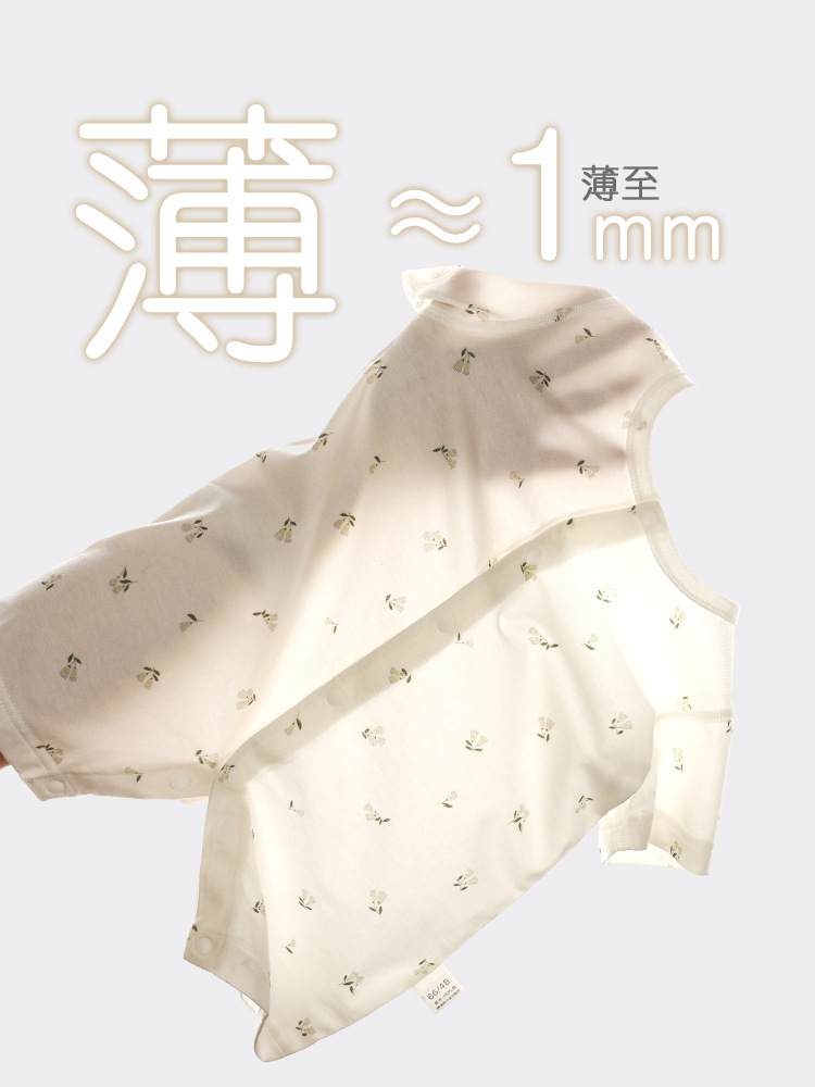 Anyang ropa para bebés recién nacidos un tipo de bata de verano para bebés pequeños meses sin hueso de manga corta ropa de escalada