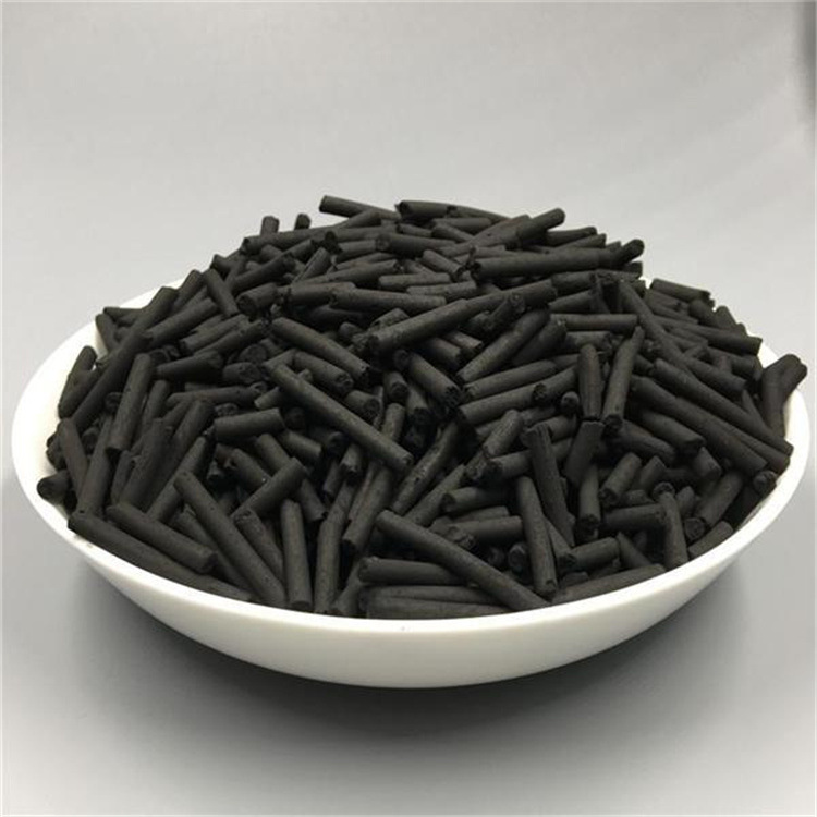 供应高碘值900煤质柱状活性炭工业废水处理废气净化脱硫脱硝易装