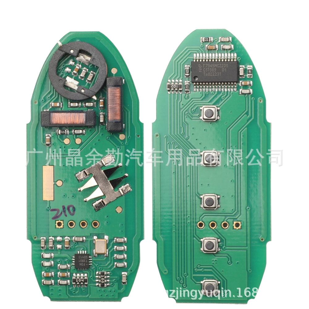 CWTWB1G744 is suitable for Nissan Patrol Sima 5-key smart card key remote control Chip ID46 433MHZ