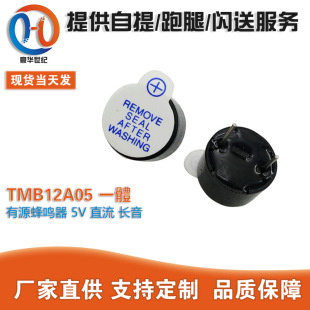 Factory Direct TMB12A05 integrated active buzzer 5V DC long sound 12 * 9.5mm
