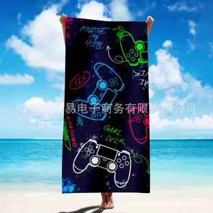 Daifa temu Xiyin jit game Personalized Beach Towel Absorbent Suitable for Sports Travel Swimming Pool