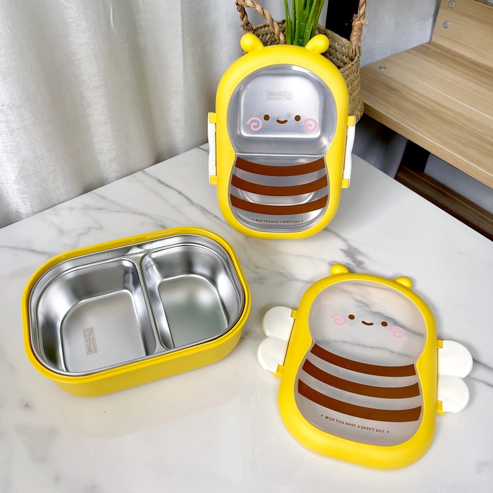 Lunch box, children's thermos stainless steel for students, stainless steel AISI 304