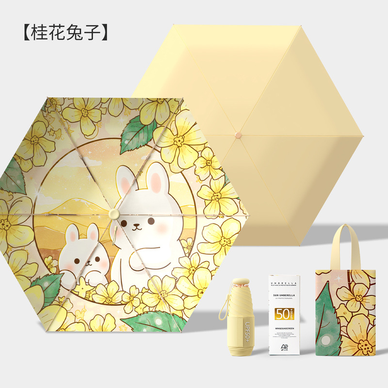 16骨手动折叠遮阳伞加大防晒伞晴雨两用防紫外女学生太阳伞批发|undefined