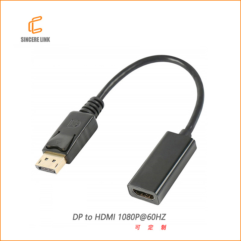 厂家现货大DP转HDTV线 高清1080P转换器电脑显卡转接线dp to hdtv