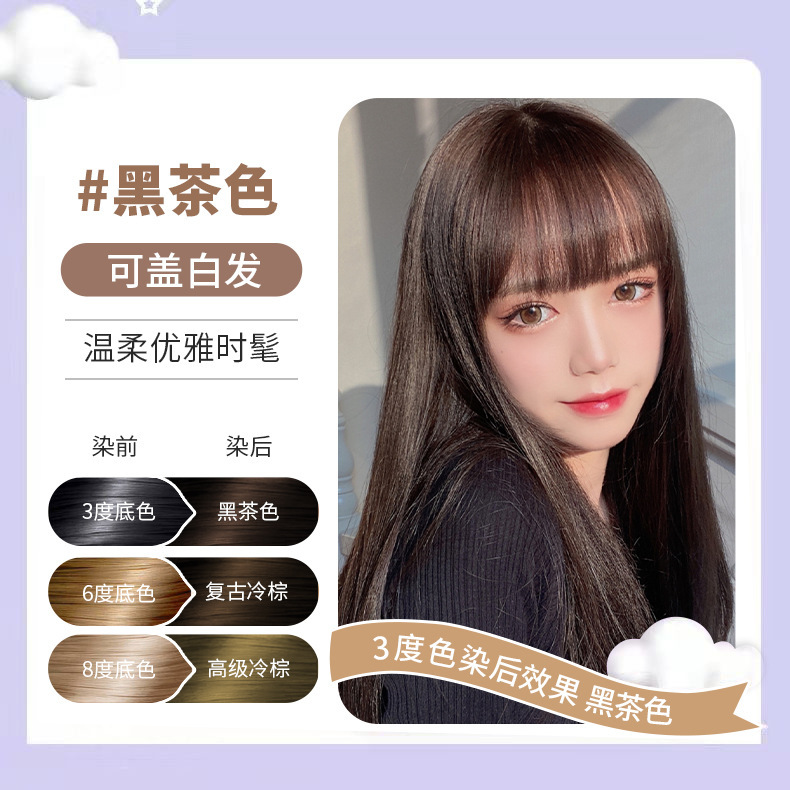 Jiaying Hair Treatment Dr. アンモニアフリー染毛剤人気の漂白なしブルーブラック家庭用カバー白髪植物染毛剤クリーム卸売|undefined