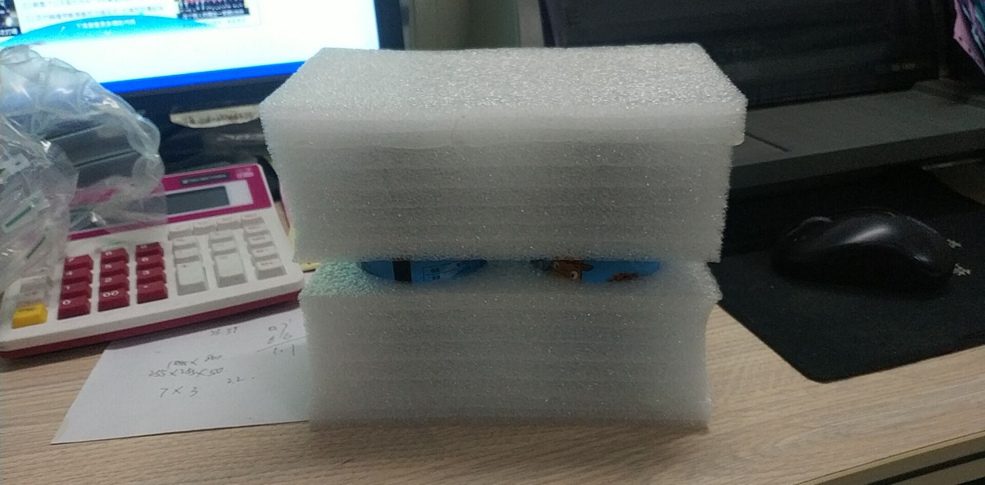 厂家供应白色珍珠棉酒瓶泡菜瓶快递运输包装泡沫/成型天地盖包装