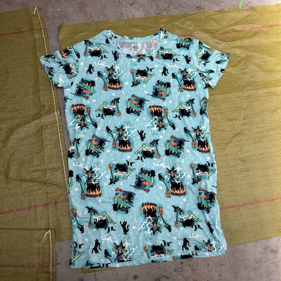 Comercio exterior transfronterizo ropa de mujer de verano camisón de manga corta pijamas 25 nuevos servicios a domicilio individuales europeos y estadounidenses