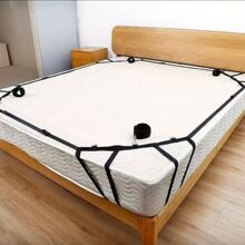 BDSM床用绑带四角固定绳情趣用品成人束缚道具黑色尼龙加密款