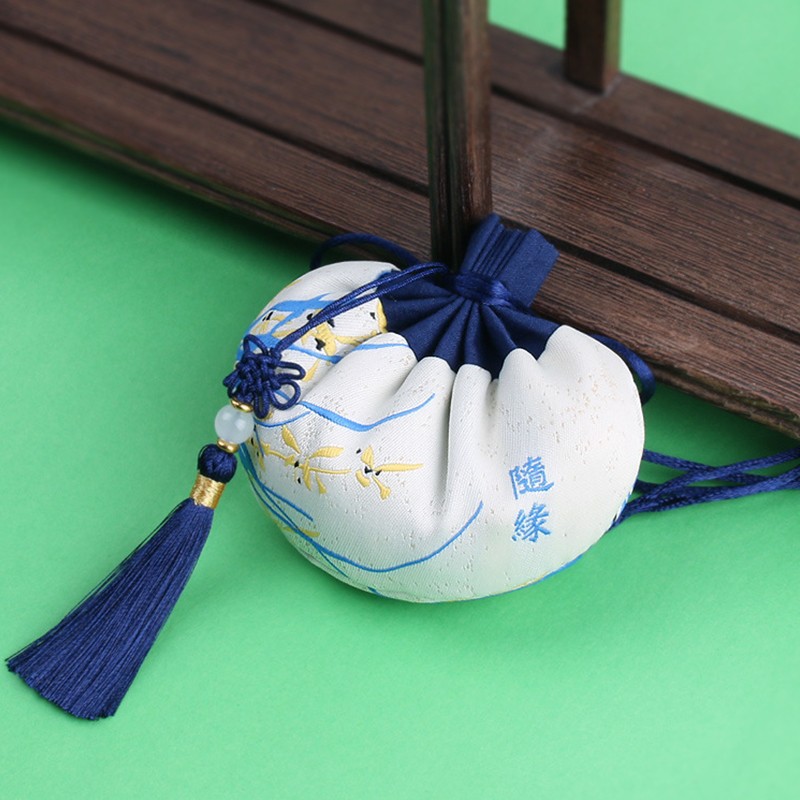 Dragon Boat Festival repelente de mosquitos bolsita de brocado bolsita vacía bolsita portátil antiguo coche colgante Dragon Boat Festival regalo